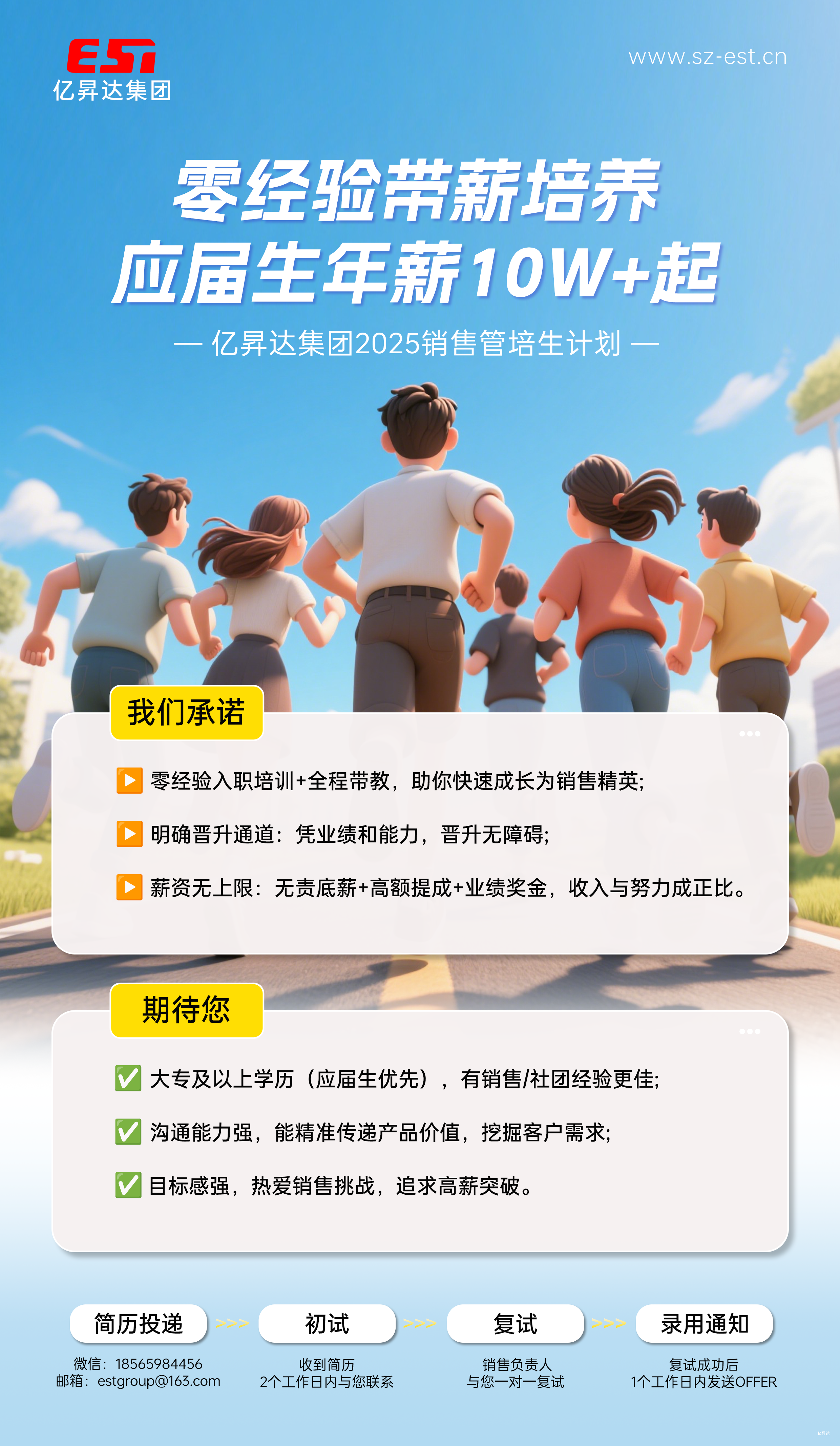亿昇达集团2025销售管培生计划启动啦