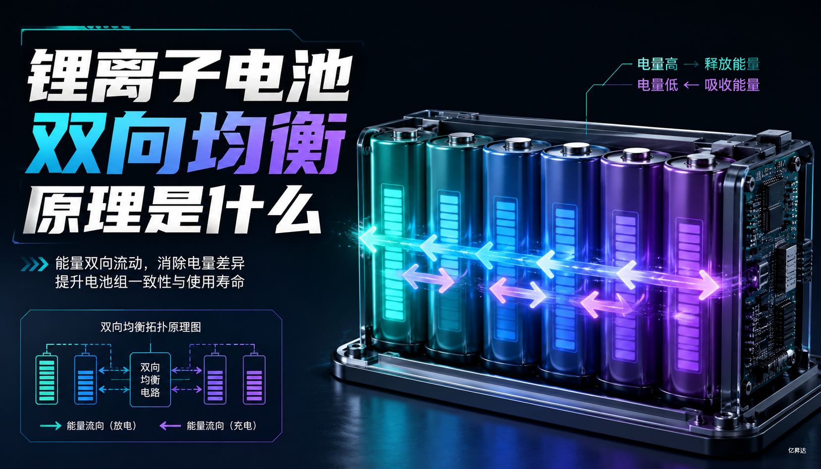 锂离子电池双向均衡原理是什么？