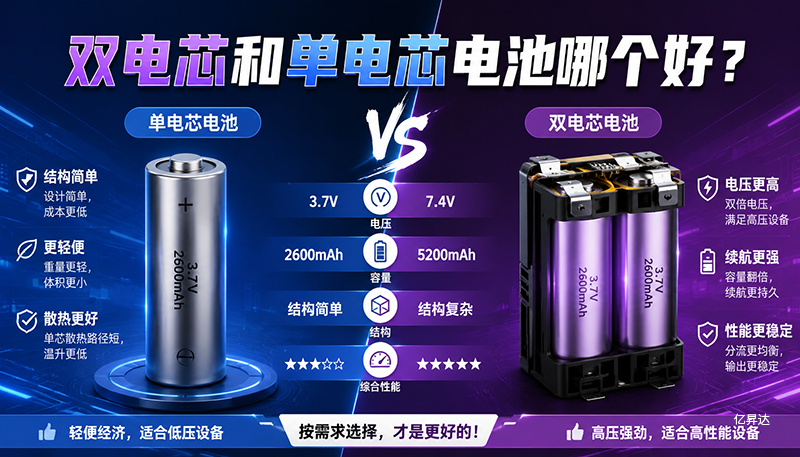 双电芯和单电芯电池哪个好？