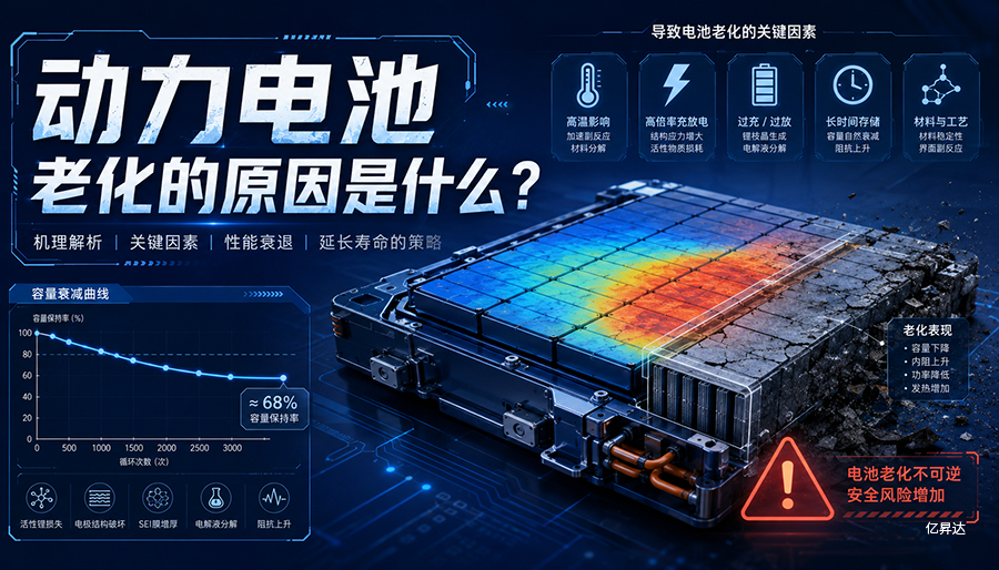 动力电池老化的原因是什么？