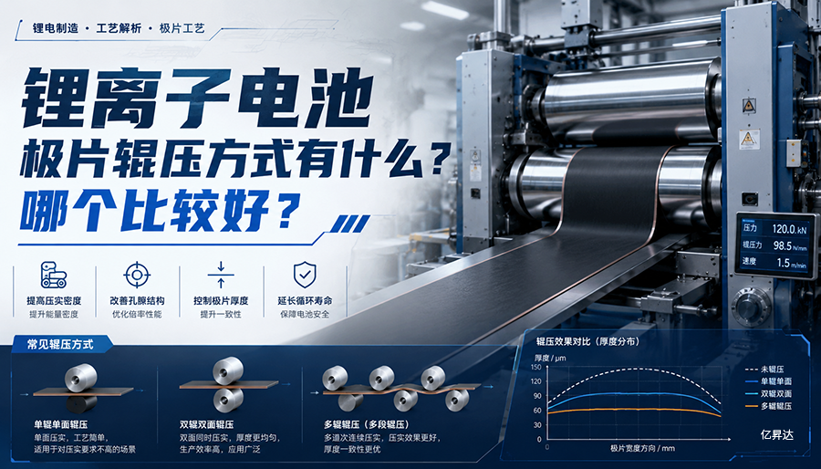 锂离子电池极片辊压方式有什么？哪个比较好？