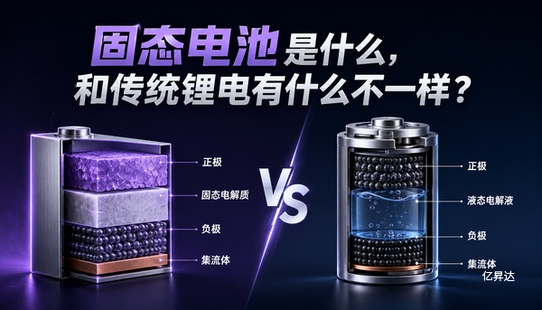 固态电池是什么，和传统锂电有什么不一样？