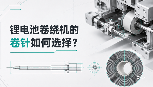 锂电池卷绕机的卷针如何选择？