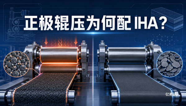 为什么锂电池正极辊压需要配置IHA，负极辊压却不用？