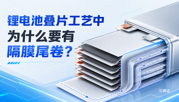 锂电池叠片工艺中为什么要有隔膜尾卷？