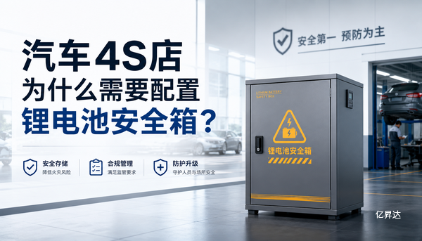 汽车4S店为什么需要配置锂电池安全箱？