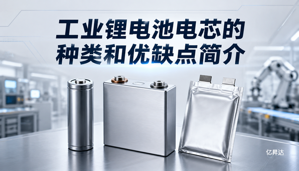 工业锂电池电芯的种类和优缺点简介