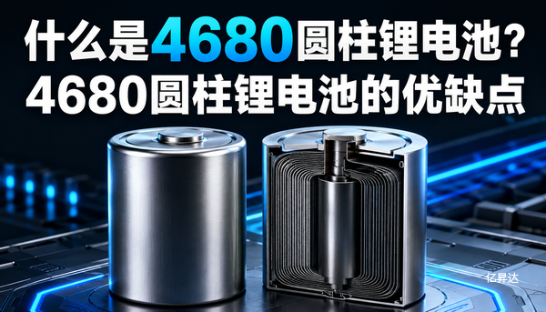 什么是4680圆柱锂电池？4680圆柱锂电池的优缺点
