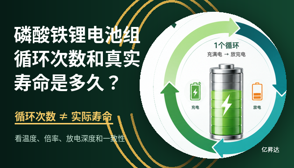 磷酸铁锂电池组循环次数和真实寿命是多久？