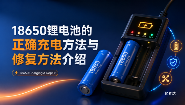 18650锂电池的正确充电方法与修复方法介绍
