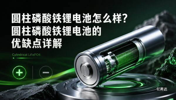 圆柱磷酸铁锂电池怎么样？圆柱磷酸铁锂电池的优缺点详解