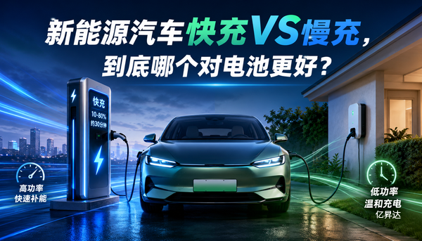 新能源汽车快充VS慢充, 到底哪个对电池更好？