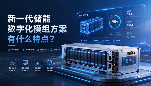 新一代储能数字化模组方案有什么特点?