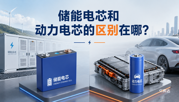 储能电芯和动力电芯的区别在哪？