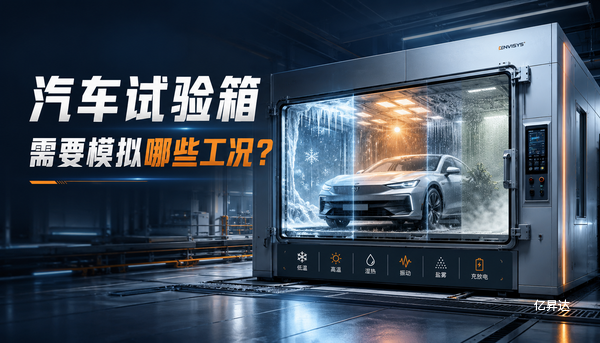 汽车试验箱需要模拟哪些工况?