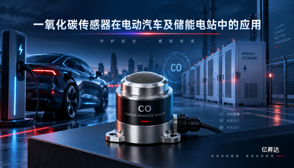 一氧化碳传感器在电动汽车及储能电站中的应用