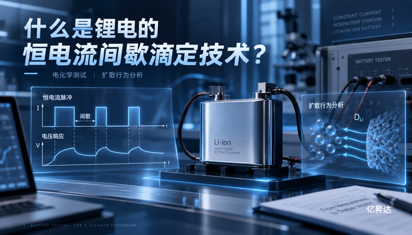 什么是锂电的恒电流间歇滴定技术？