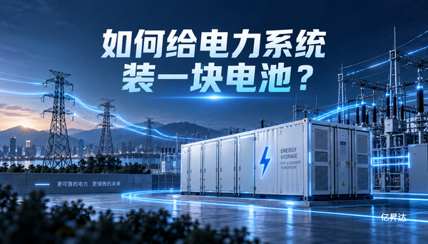 如何给电力系统装一块电池?