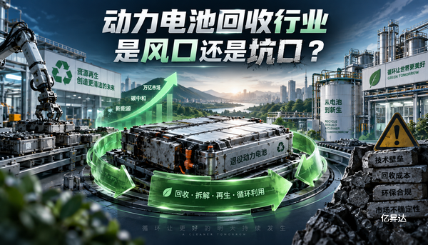 动力电池回收行业是风口还是坑口？