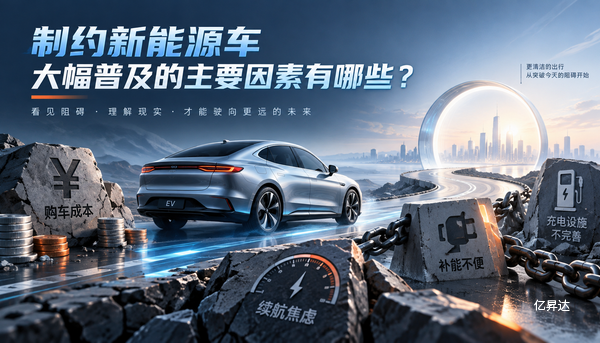 制约新能源车大幅普及的主要因素有哪些？